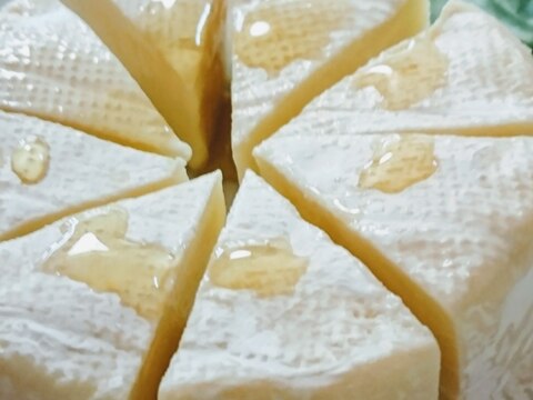 カマンベールチーズを簡単に美味しく(^o^)